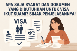 Apa Saja Syarat dan Dokumen yang Dibutuhkan untuk Visa Ikut Suami Simak Penjelasannya!