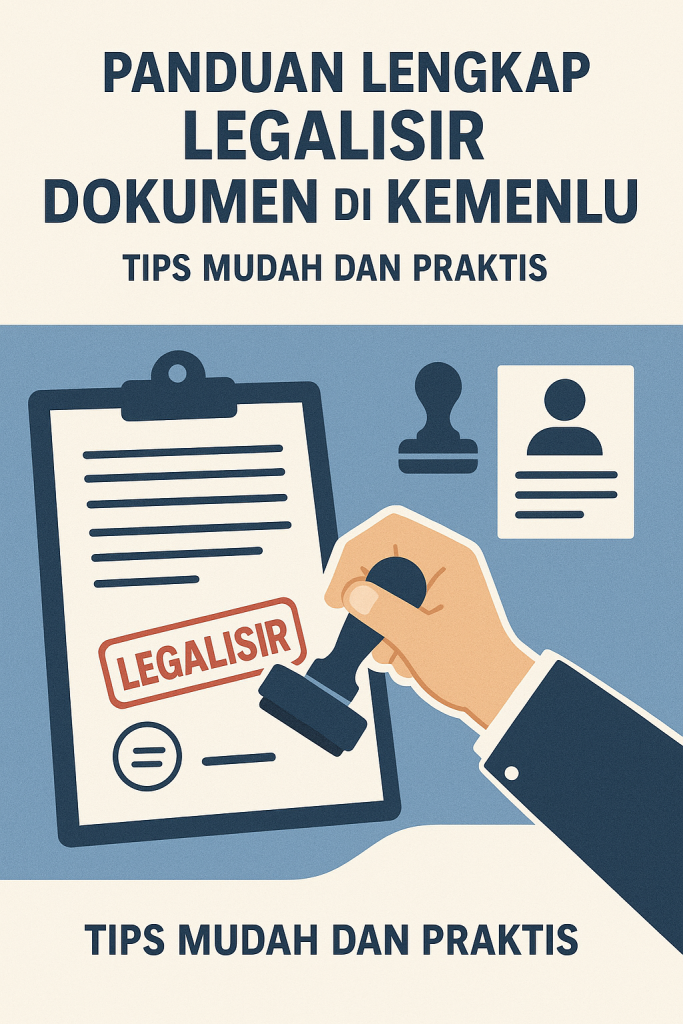 Panduan Lengkap Legalisir Dokumen di Kemenlu Tips Mudah dan Praktis