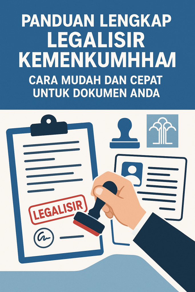 Panduan Lengkap Legalisir Kemenkumham Cara Mudah dan Cepat untuk Dokumen Anda