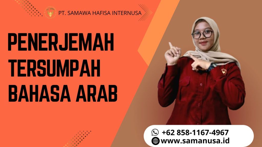Penerjemah Tersumpah Bahasa Arab