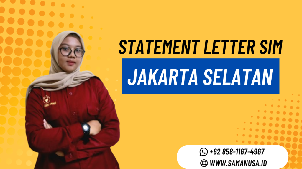 Thumbnail STATEMENT LETTER SIM JAKARTA SELATAN