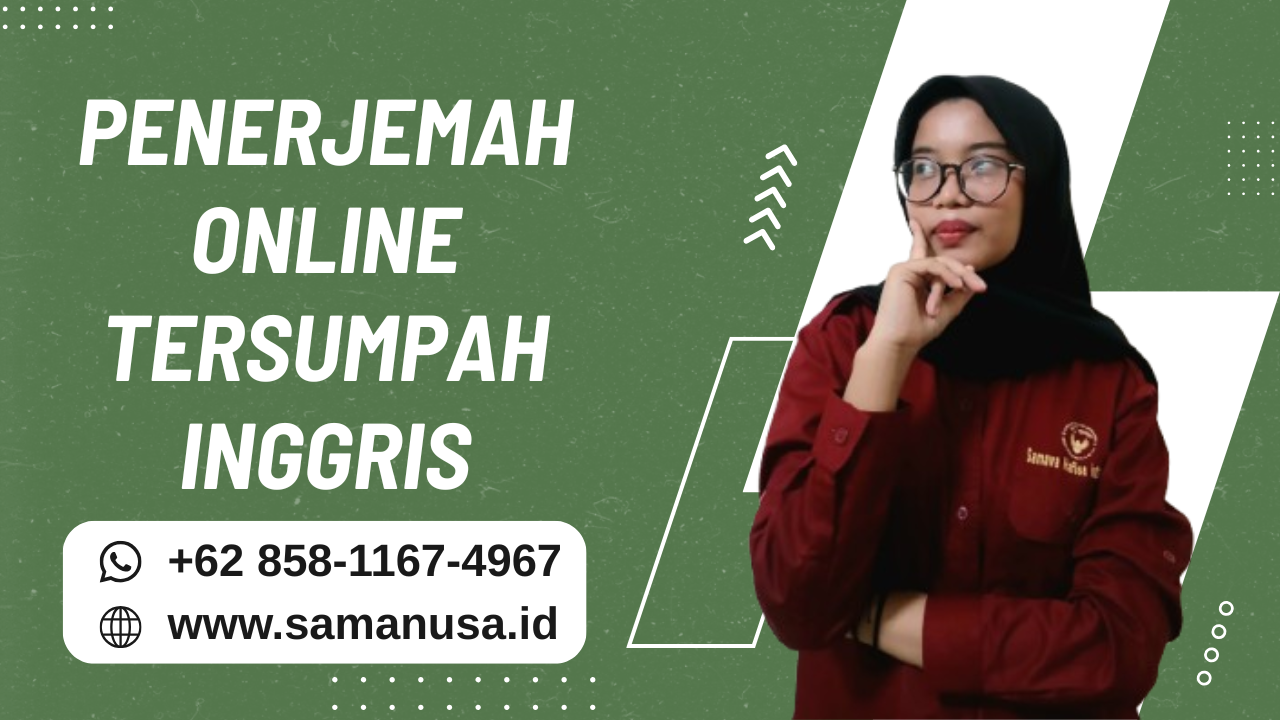 Thumbnail Penerjemah Online Tersumpah Inggris